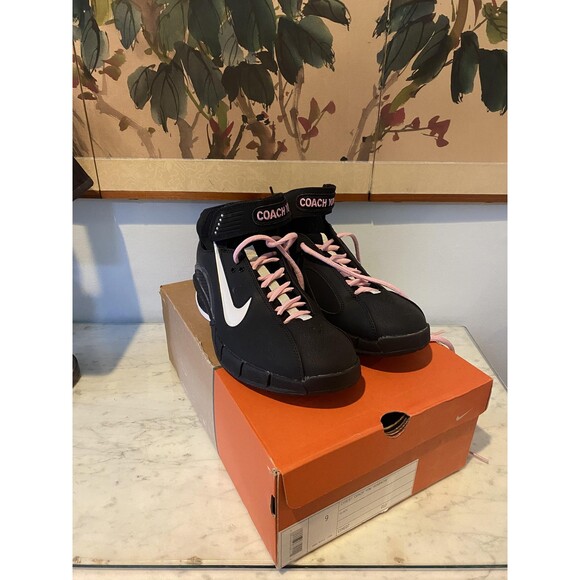 Nike Other - Nike Coach Yow Huarache Shoes Mens Size 9 Black High Top Basketball Sneakers